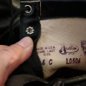 Justin Lace up Ropers for women